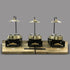Brass/ss Lagan Chaffers w/Blk Burner CD44
